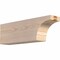 Ekena Millwork Huntington Smooth Rafter Tail, Douglas Fir, 3 1/2"W x 6"H x 18"L RFT04X06X18HUN00SDF - alternate 1